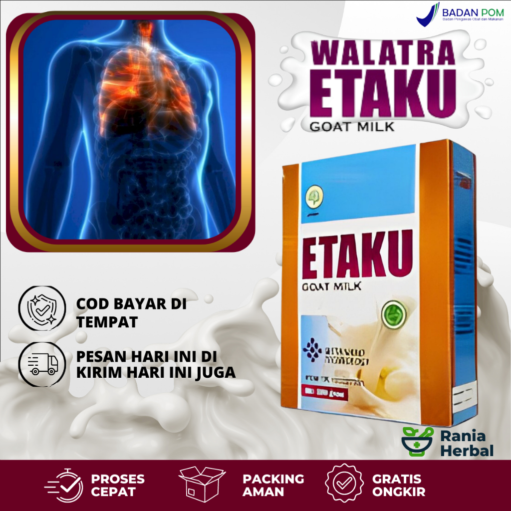 Jual SUSU ETAKU Susu Pembersih Paru Paru Paru Paru Basah Paru Paru