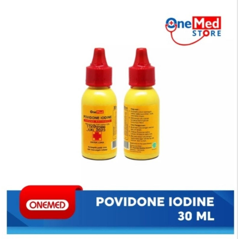 Jual Povidone Iodine OneMed 30ml Shopee Indonesia