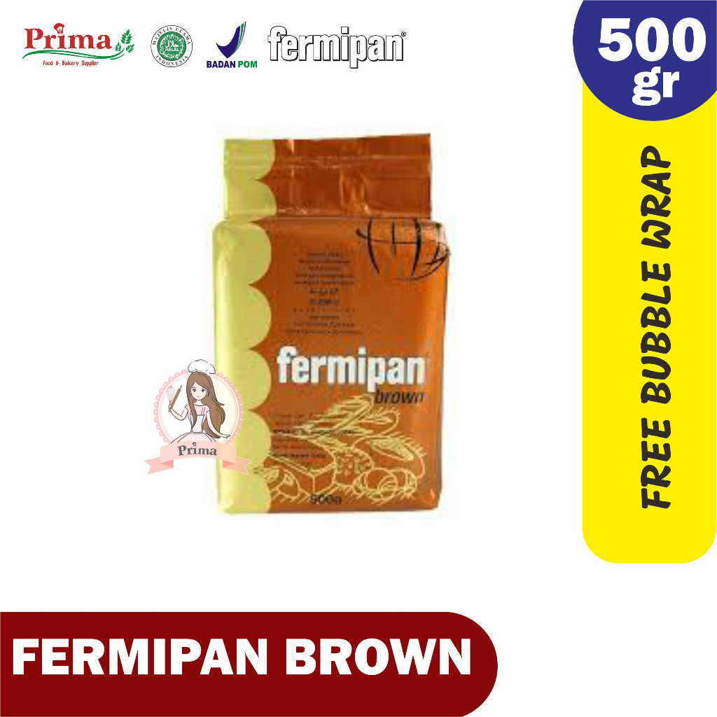 Jual Ragi Instant Fermipan Brown 500gr Shopee Indonesia