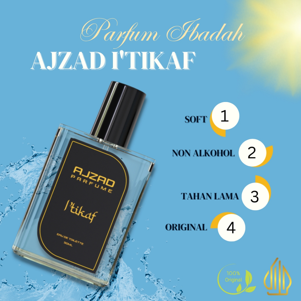 Jual Original Ajzad Parfum Sholat Edp Parfum I Tikaf Minyak Wangi