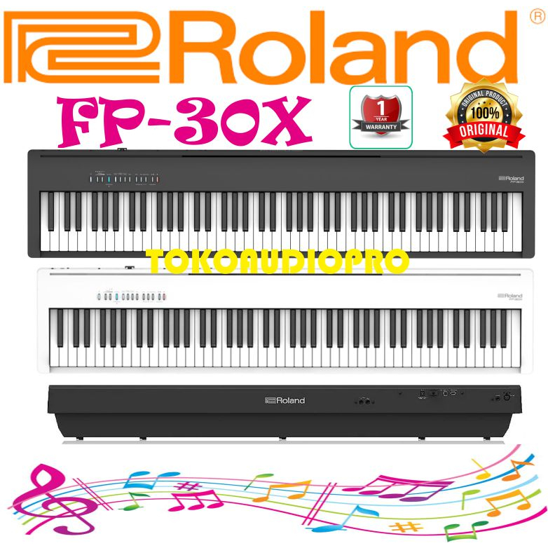 Jual Piano Roland FP30x 88 Key Digital Piano Roland FP 30x Shopee