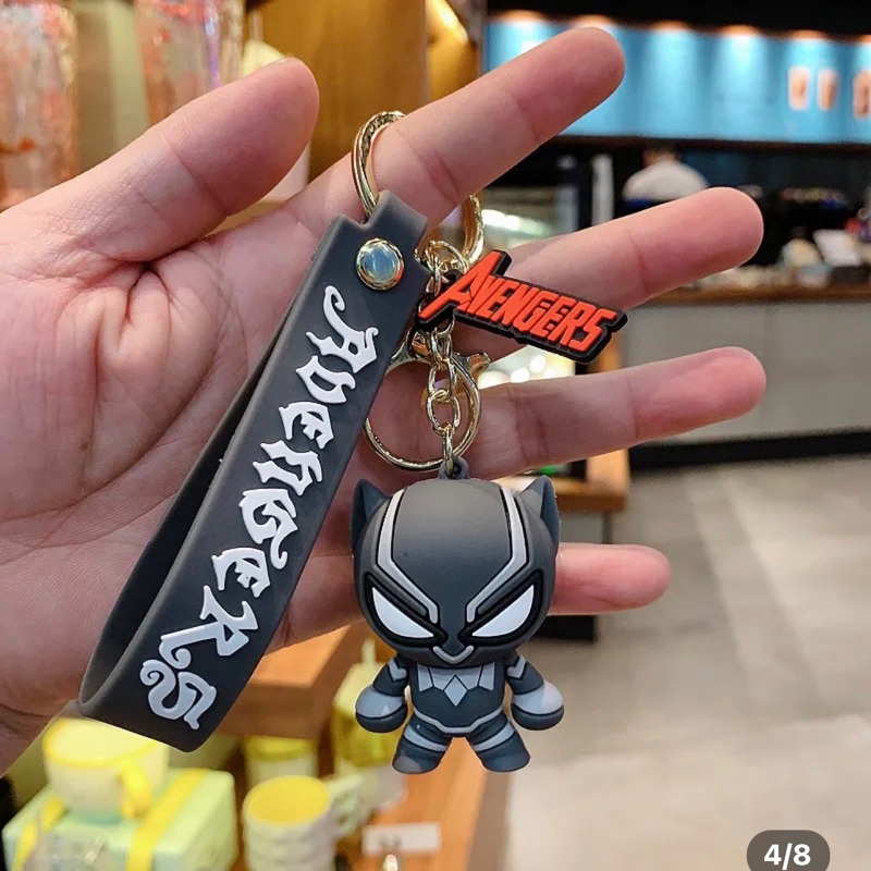 Jual Gantungan Kunci Model Karakter Avengers Keychain Motif Captain