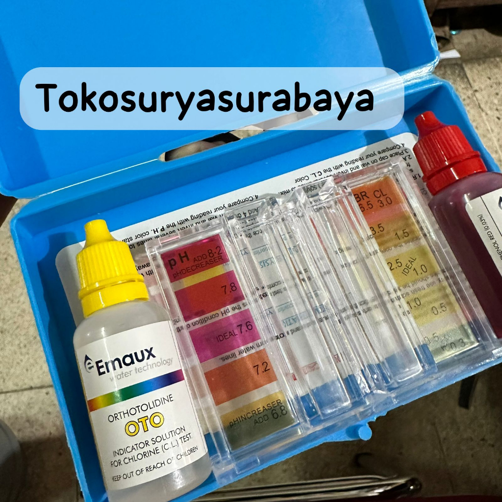 Jual Alat Tes PH Kolam Renang Alat Test Kit PH Dan Cl Kolam Renang PH