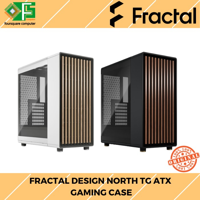 Jual PC Casing Fractal Design North TG ATX PC Case Komputer ATX