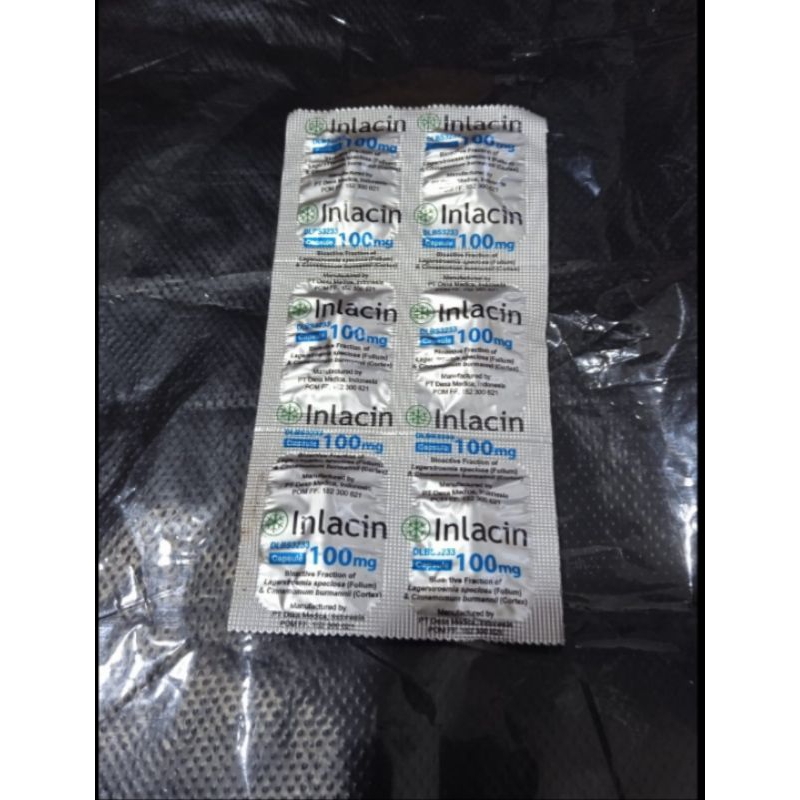 Jual Inlacin Mg Strip Kapsul Original Shopee Indonesia