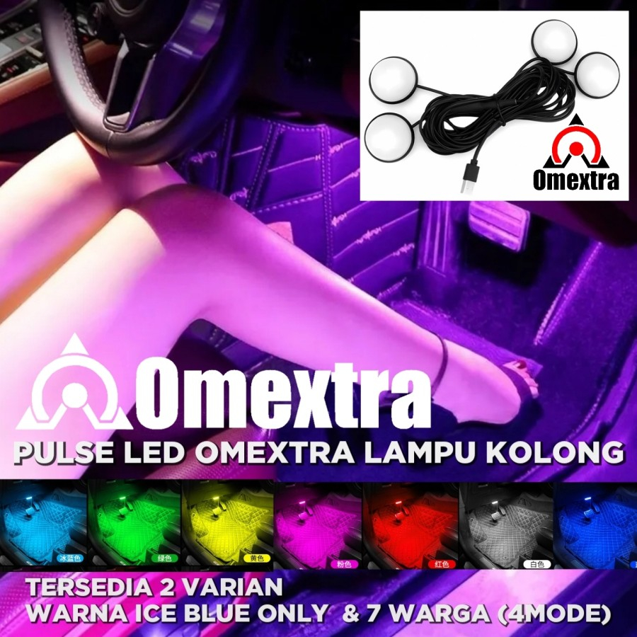 Jual Pulse Led Lampu Kolong Mobil Omextra Usb Led Ambient Light