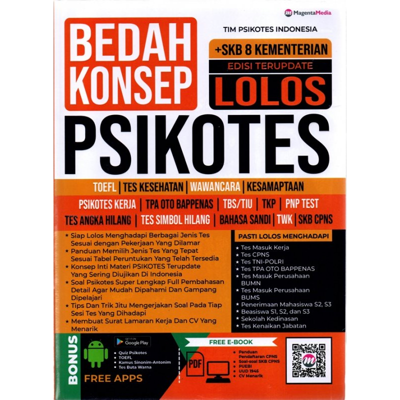 Jual Buku Bedah Konsep Lolos Psikotes Shopee Indonesia