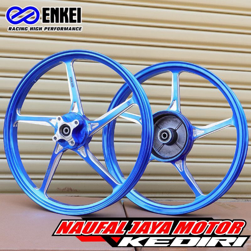 Jual ENKEI Racing Pelek CNC VELG Enkei FG511 PNP Jupiter Warna BLUE