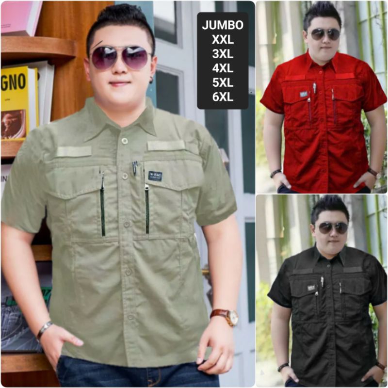 Jual Kemeja Pdl Polos Pendek Jumbo Xl Xl Xl Xl Xl Xl