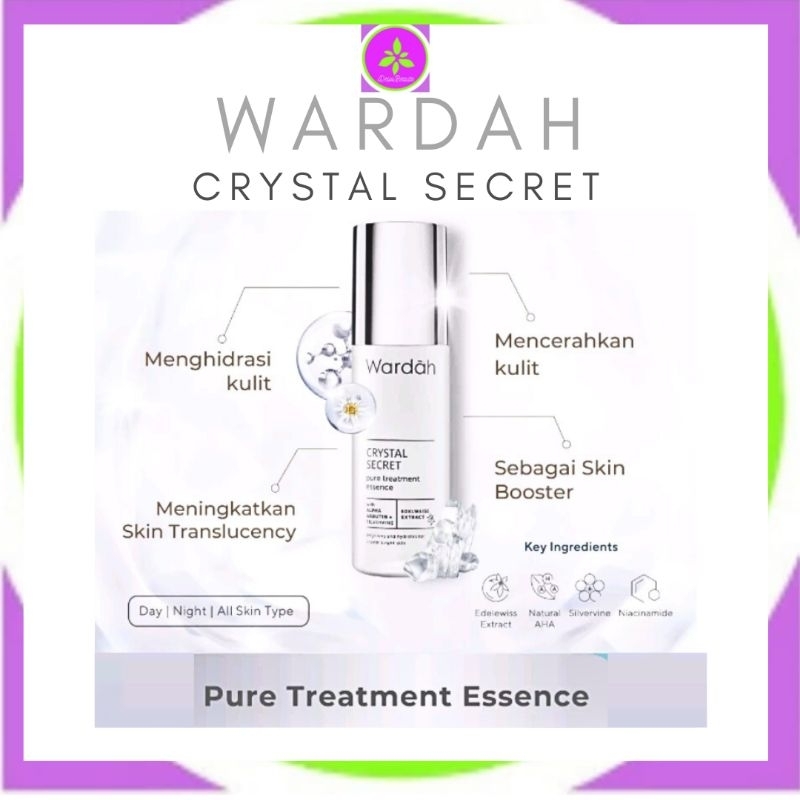 Jual Wardah Crystal Secret Pure Treatment Essence Shopee Indonesia