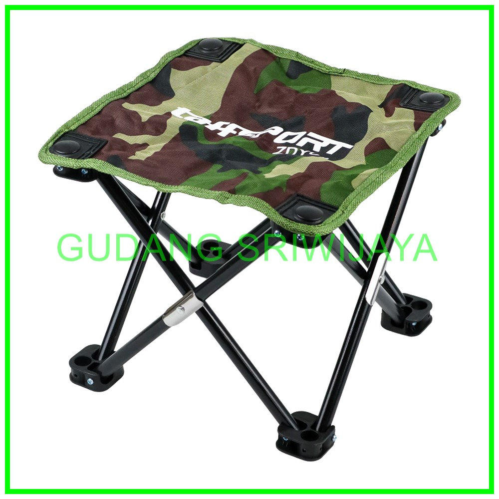 Jual Taffsport Kursi Lipat Mancing Kotak Desain Army Shopee Indonesia