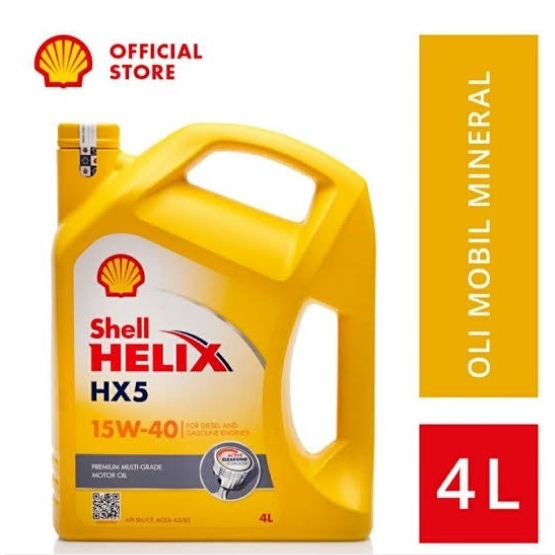 Jual Oli Mesin Shell Helix Hx Sae W Liter Bensin Galon Hx