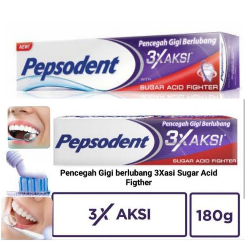 Jual Pepsodent Strong Fresh Cool Mint Pasta Gigi Gr Shopee Indonesia