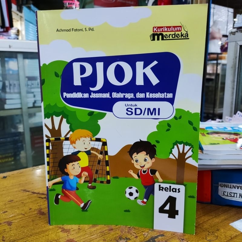 Jual Buku Paket Pendidikan Jasmani Olahraga Dan Kesehatan PJOK Kelas 4