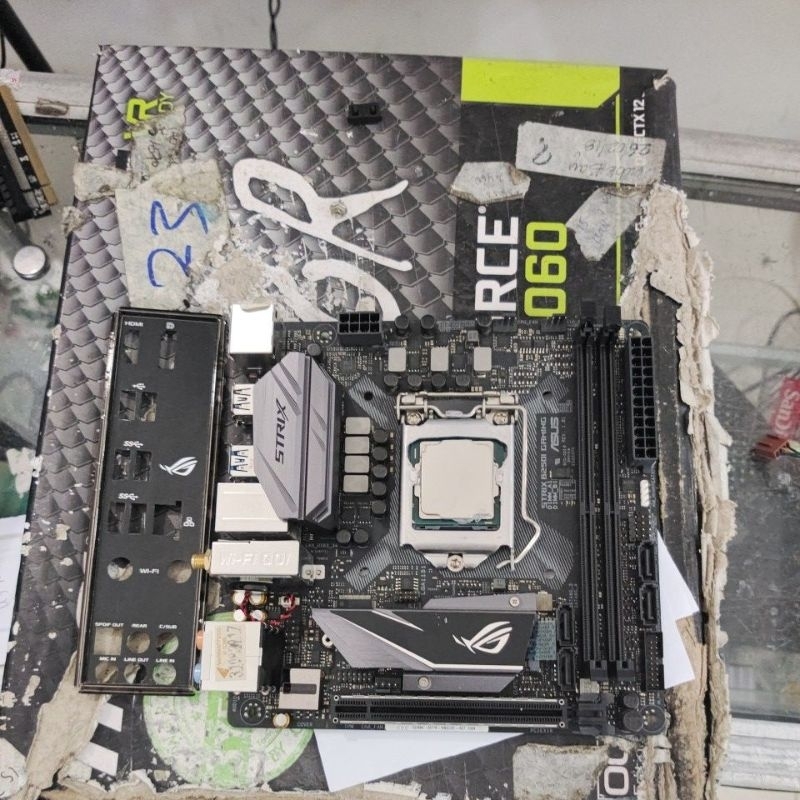 Jual Mainboard Asus Strix B250 Itx Gaming Ddr4 Procsesor Core I5 7600