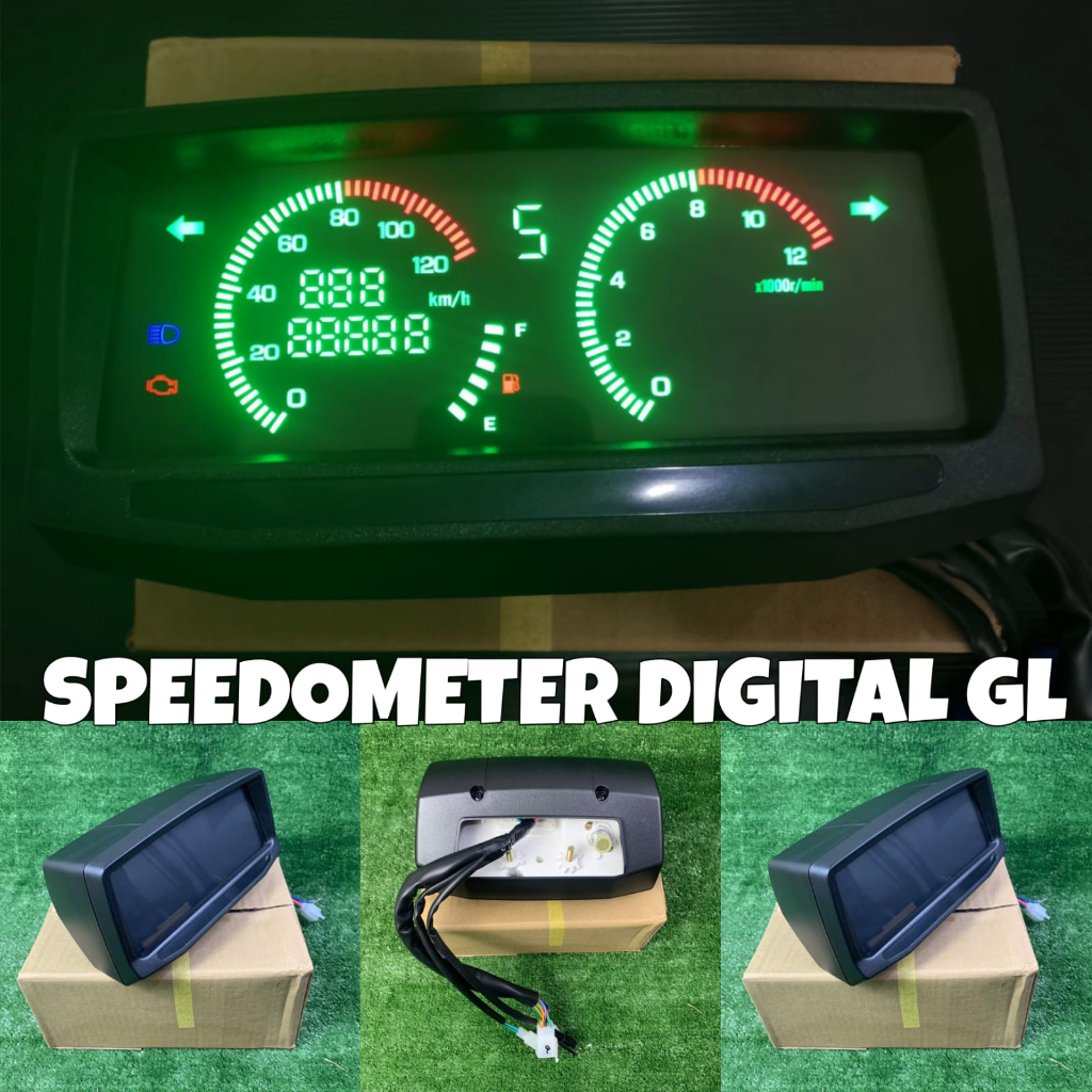 Jual SPEEDOMETER SPIDO DIGITAL HONDA GL MAX PRO 100 SPIDOMETER DIGITAL