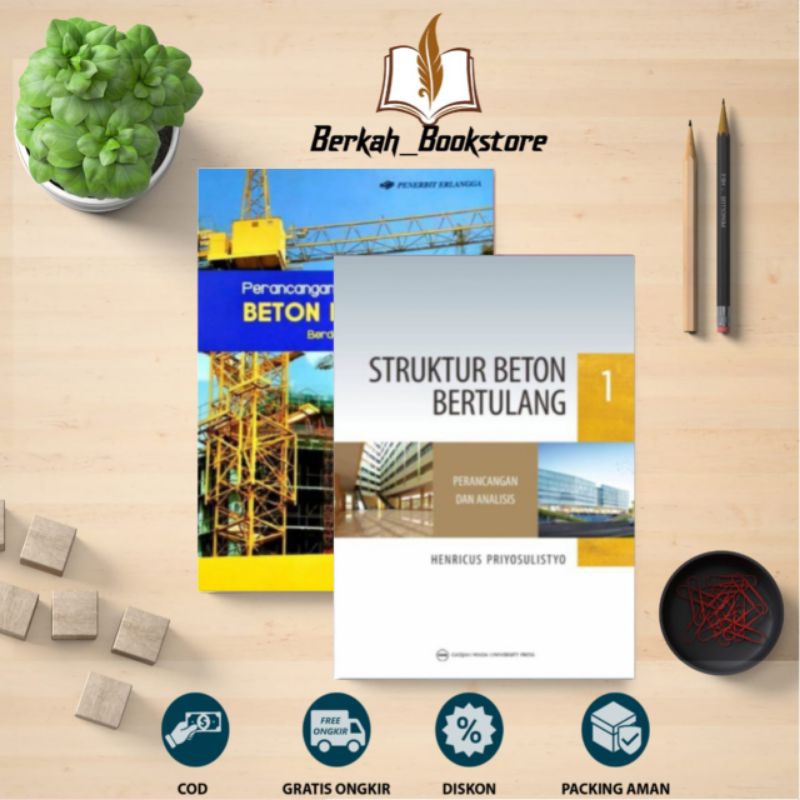 Jual PERENCANAAN STRUKTUR BETON BERTULANG BY AGUS SETIAWAN DAN HENRICUS Shopee Indonesia