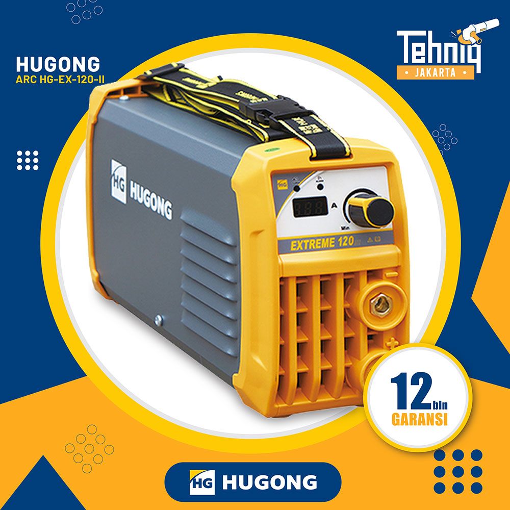 Jual Mesin Las Listrik Trafo Las Hugong HG EX 120 III ARC Inverter