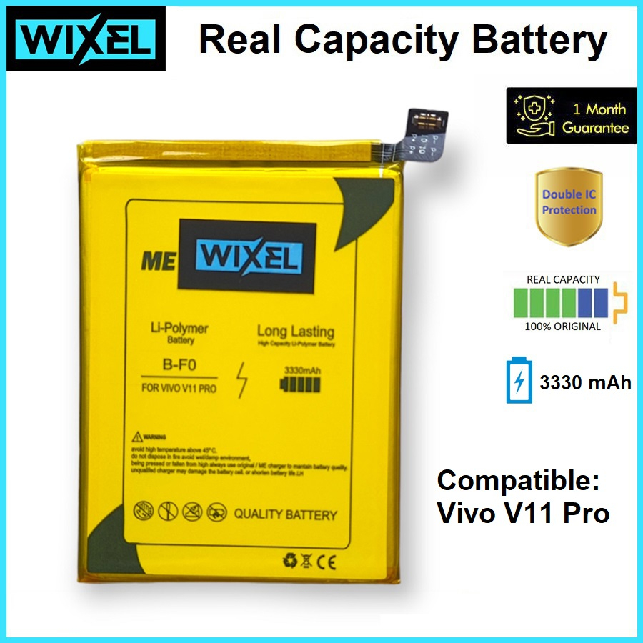 Jual WIXEL Baterai Vivo V11 PRO B F0 BF0 1804 Real Capacity Battery