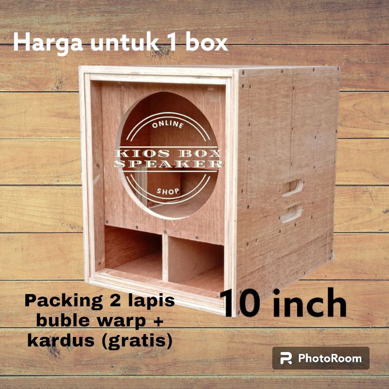 Jual BOX SPEAKER MINISCOOP SINGLE 10 INCH TEBAL TRIPLEK 12 Mm Shopee