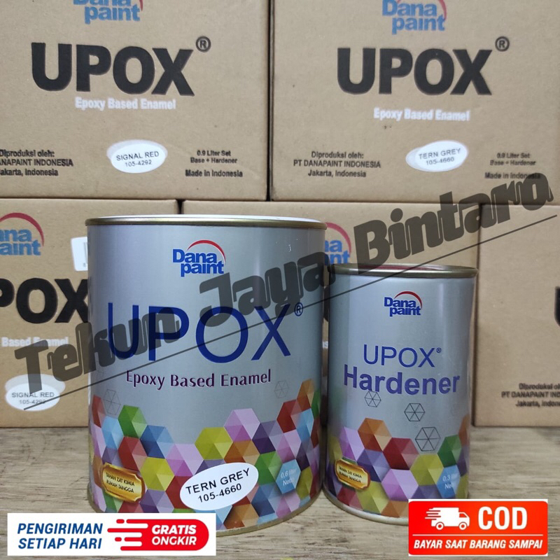 Jual CAT LANTAI UPOX DANAPAINT 1LTR 1 SET INCLUDE HARDENER FLOOR