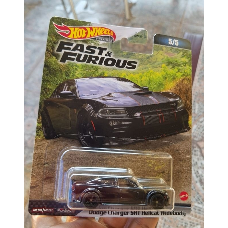 Jual Hot Wheels Fast Furious Dodge Charger SRT Hellcat Widebody Black