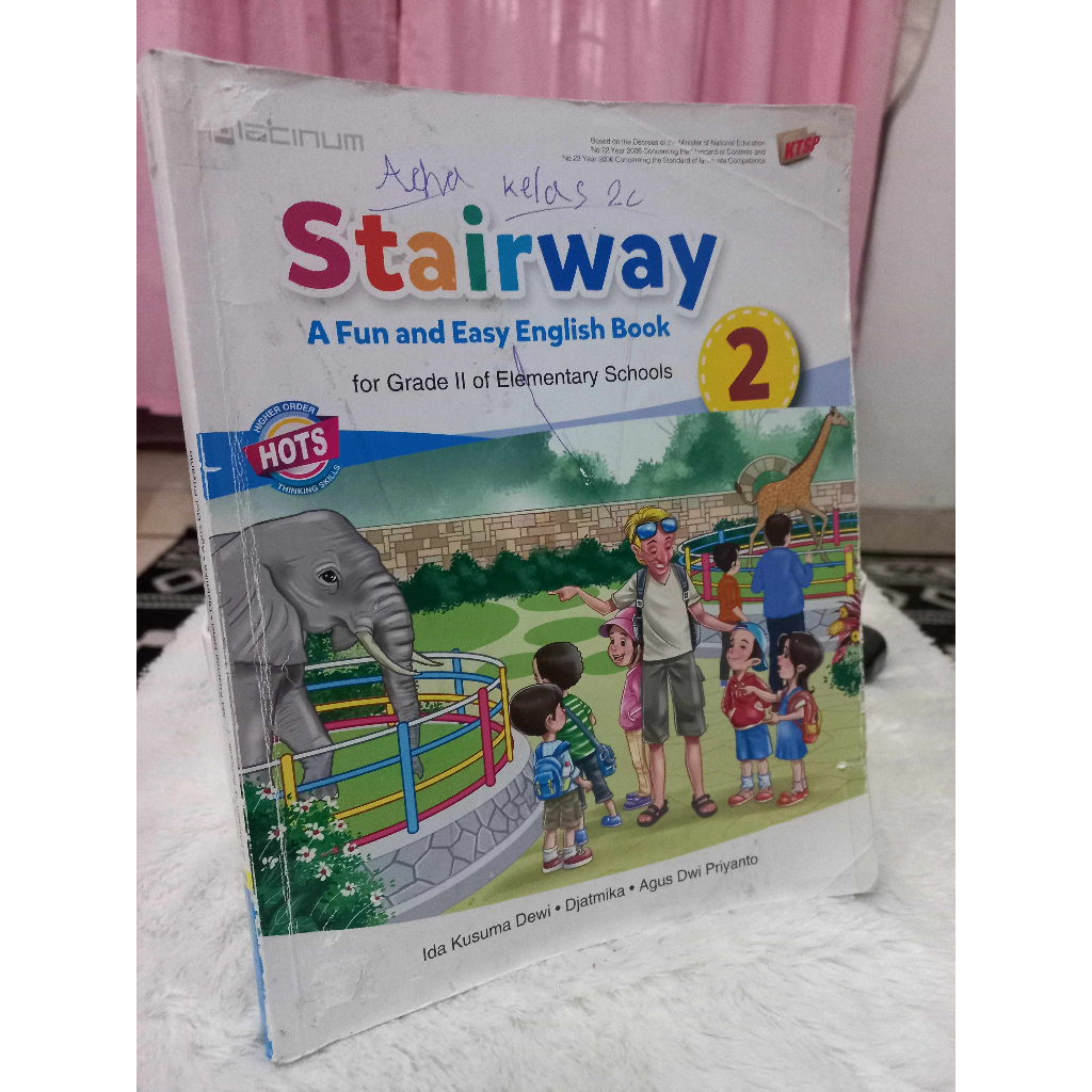 Jual Buku STAIRWAY Pelajaran Bahasa Inggris Kelas 2 HOTS Platinum