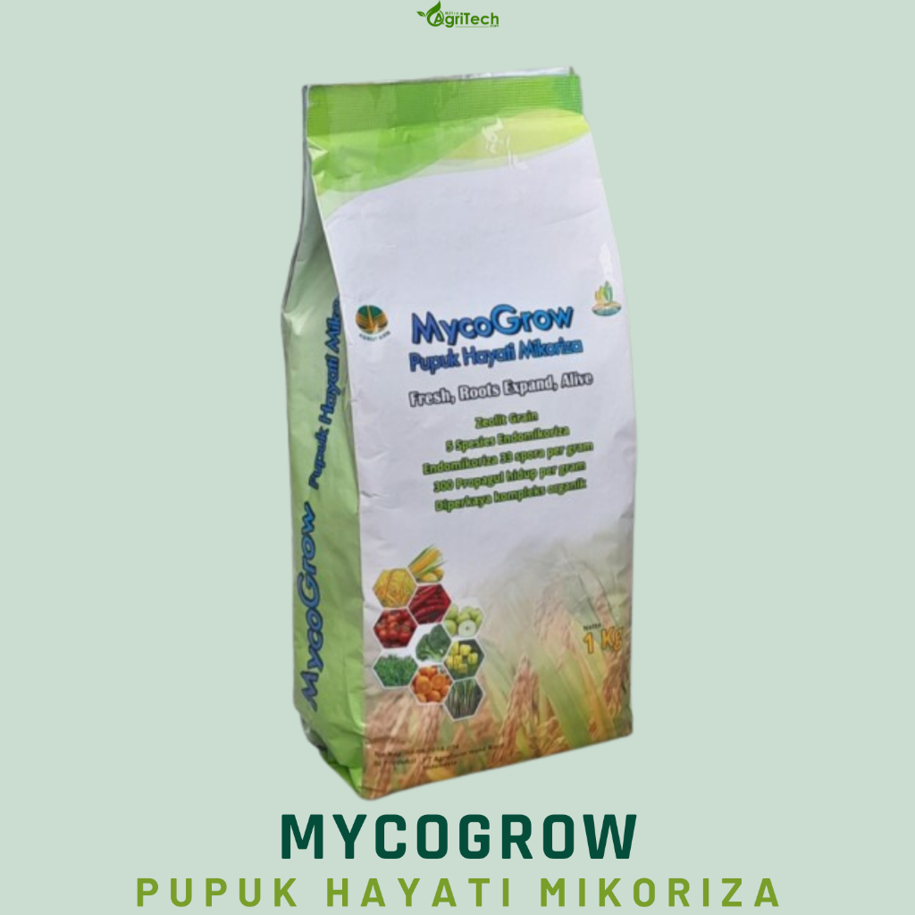 Jual MIKORIZA MYCOGROW 1 KG PUPUK HAYATI MIKORIZA SUPER PUPUK