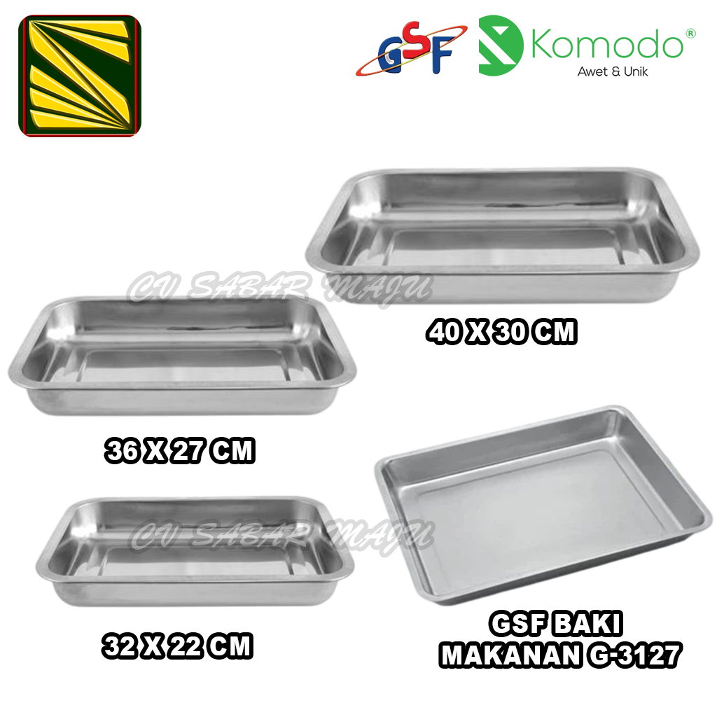 Jual Nampan Stainless Baki Stainless Shopee Indonesia