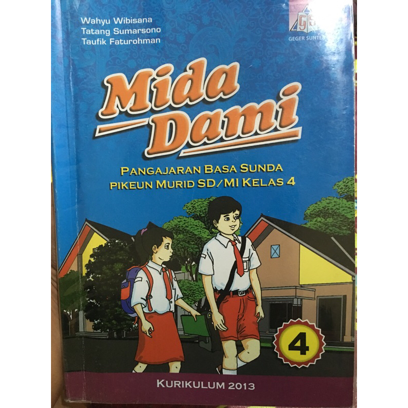 Jual Buku Basa Sunda Kelas 4 Mida Dami Geger Sunten Shopee Indonesia