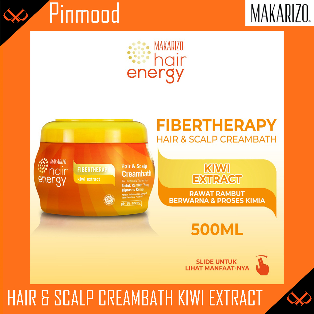 Jual Makarizo Hair Energy Fibertherapy Kiwi Extract Ml Hair