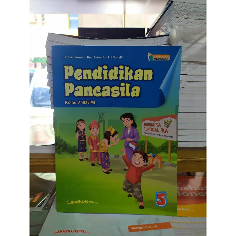 Jual Pendidikan Pancasila Kls Sd Yudhistira Kur Merdeka Shopee