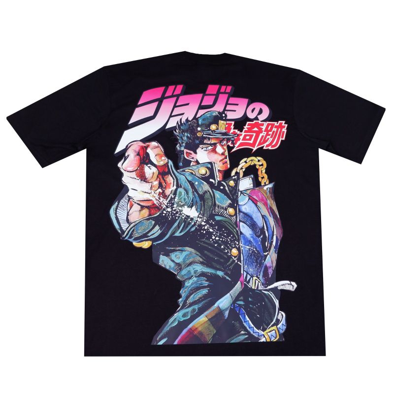 Jual KAOS JOJO BIZARRE ADVENTURE JOSUKE HIGASHIKATA ANIME KAOS KARTUN