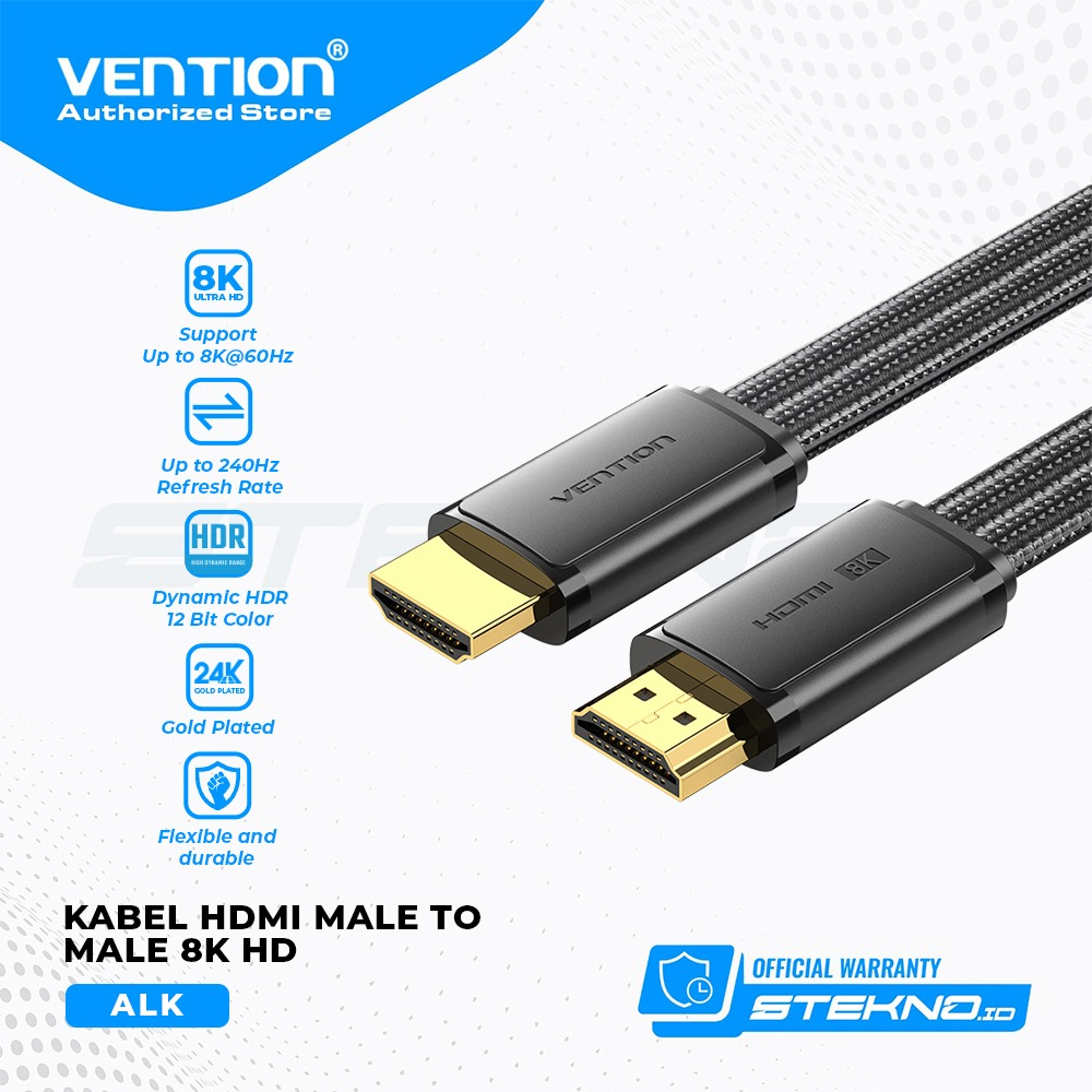 Jual Vention Kabel Hdmi Male To Male Ultra Hd K K Hdr Braided