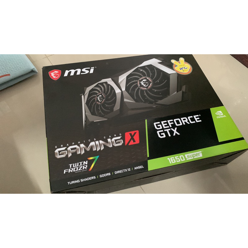 Jual Vga Msi Gforce Gtx Super Gaming X Rgb Gb Gddr Twin Frozr