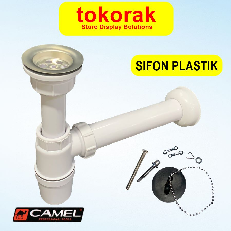 Jual SIFON BOTOL PVC CAMEL AFUR TRAP PEMBUANGAN WASTAFLE SIPHON PLASTIK