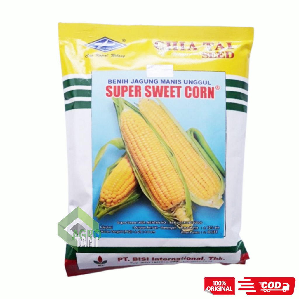 Jual Benih Jagung Manis Super Sweet Corn Gram Cap Kapal Terbang