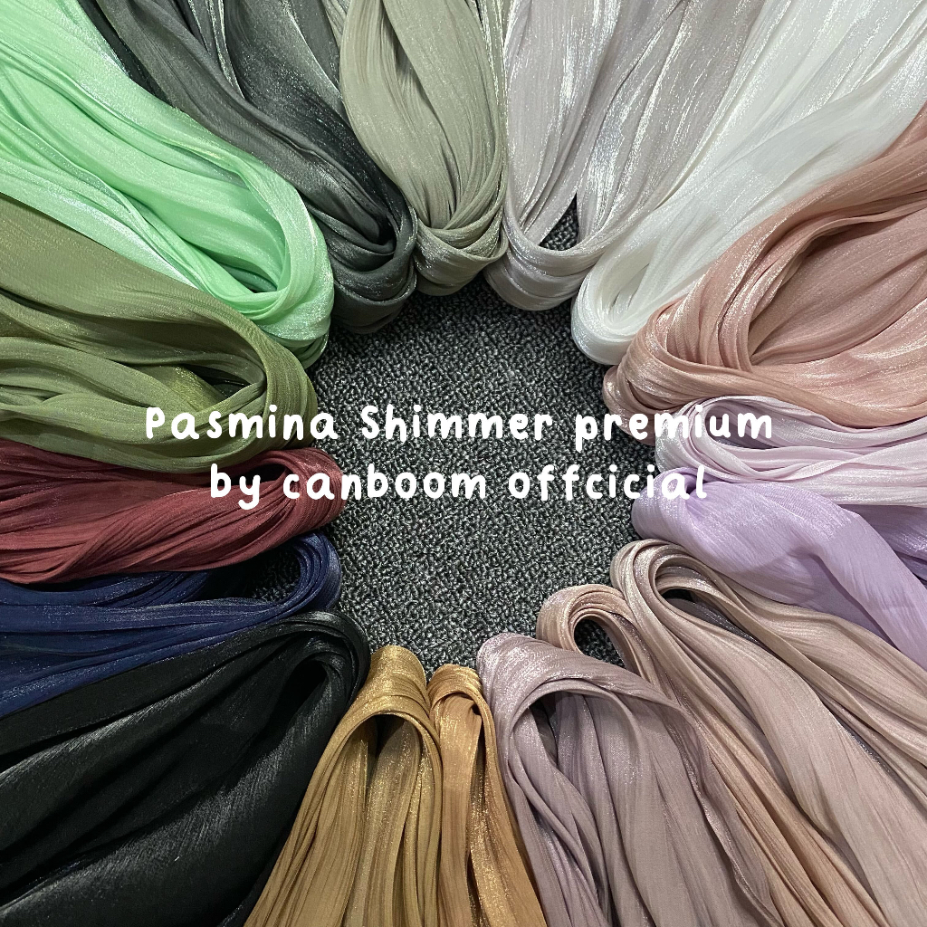 Jual Pasmina Shimmer Silk Pashmina Shimmer Turki Shawl By Canboom