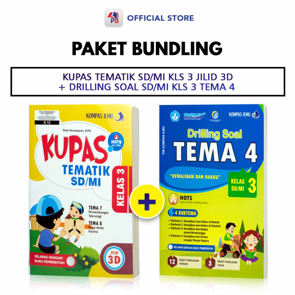 Jual Buku Sekolah Kupas Tematik Sd Mi Kelas D Drilling Soal Kelas