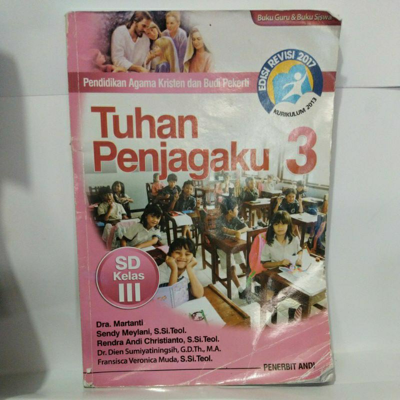 Jual Pendidikan Agama Kristen Dan Budi Pekerti Tuhan Penjagaku Kelas 3