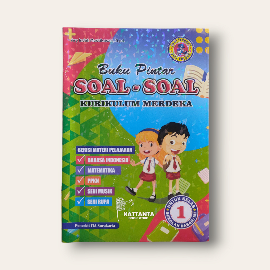 Jual BUKU SD PINTAR SOAL SOAL KELAS 1 KURIKULUM MERDEKA Shopee