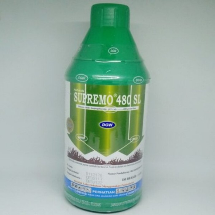 Jual SUPREMO 480 SL Kemasan 500 ML Herbisida Racun Rumput Sistemik