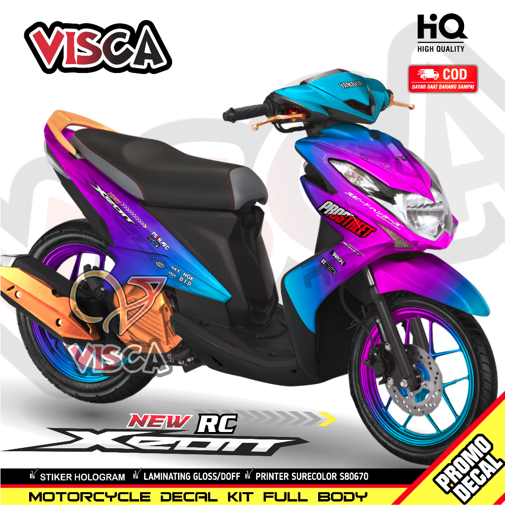 Jual Decal Xeon Rc Karbu Full Body Stiker Xeon Rc Karbu Full Body