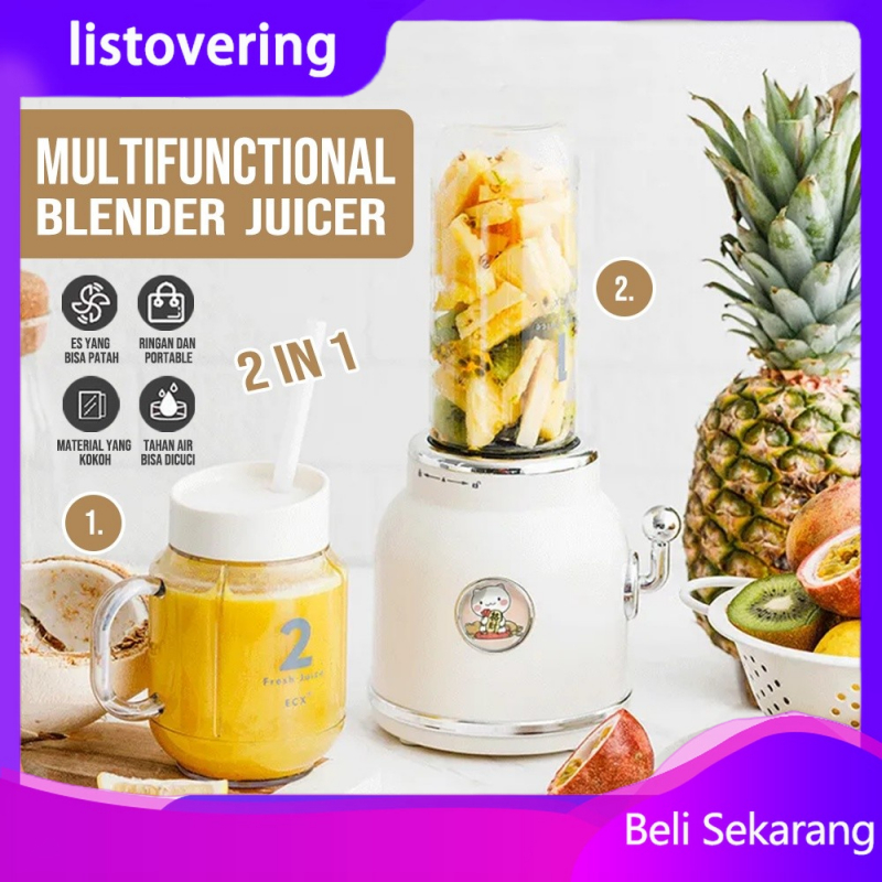 Jual Mixer Jus Buah Multifungsi 6 Juicer Produksi Jus Buah Listrik