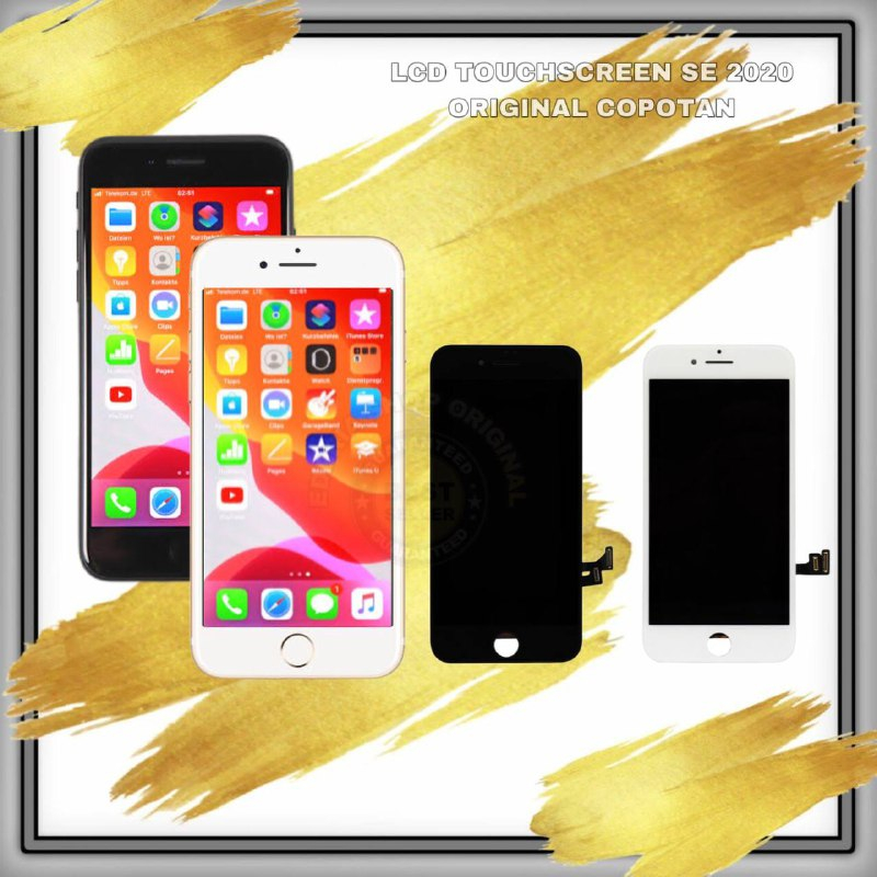 Jual FULLSET TOUCHSCREEN LCD SE 2020 ORIGINAL COPOTAN Shopee Indonesia