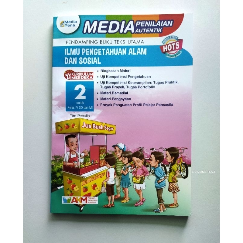 Jual MEDIA PENA PENDAMPING BUKU TEKS UTAMA IPAS ILMU PENGETAHUAN ALAM