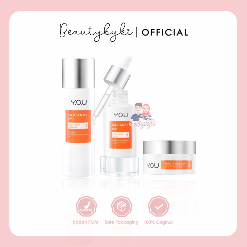 Jual YOU Radiance Up Series Essence Serum Moisturizer Shopee