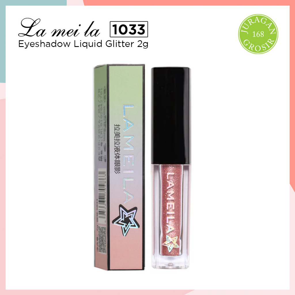 Jual LAMEILA 1033 Liquid Eyeshadow Glitter Waterproof Long Lasting