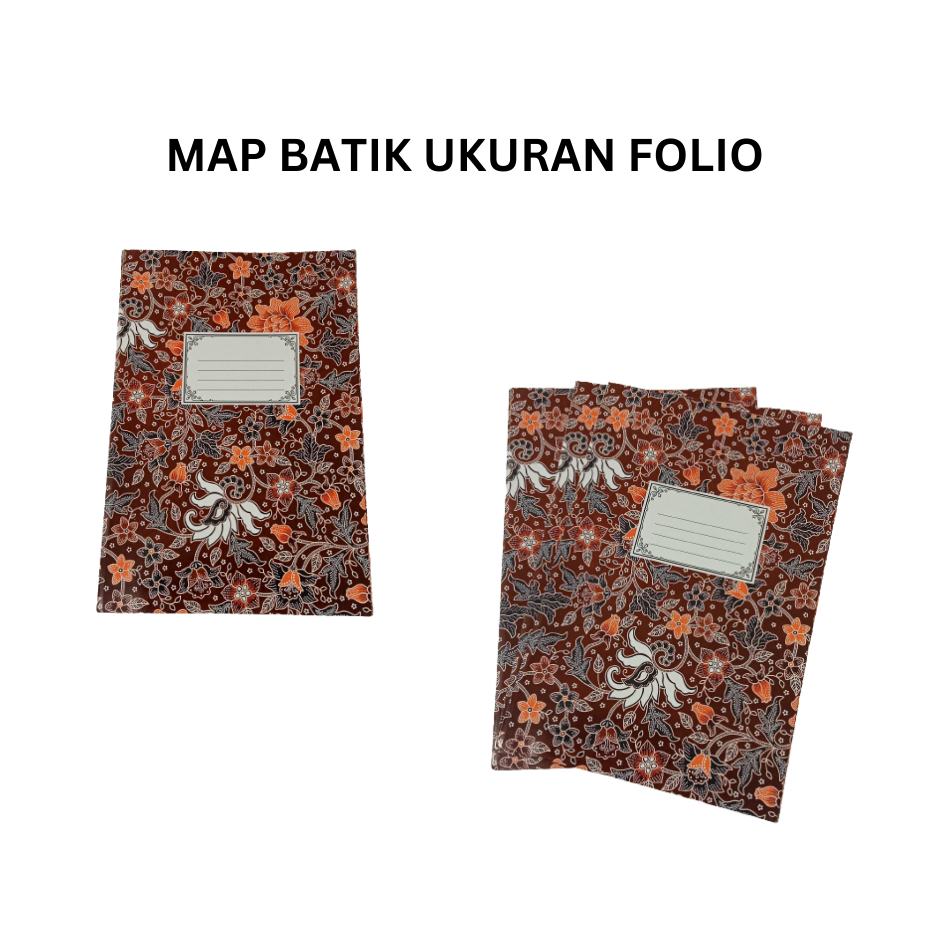 Jual Map Batik Stop Map Folio Murah Bahan Karton Premium Stop Map