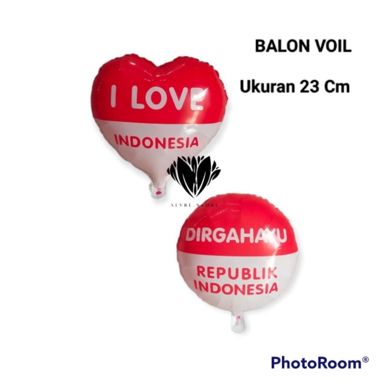 Jual Balon Foil Kecil Cm Hiasan Dekorasi Agustus An Hut